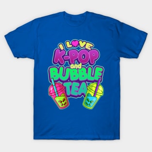 K-Pop & Bubble Tea T-Shirt